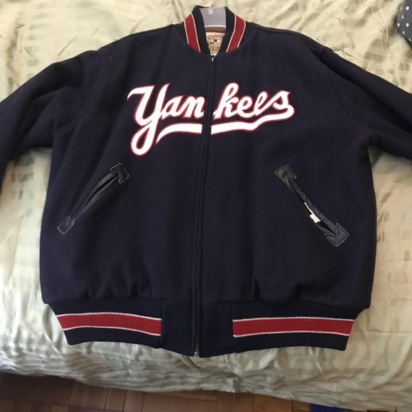 mitchell ness yankees jacket